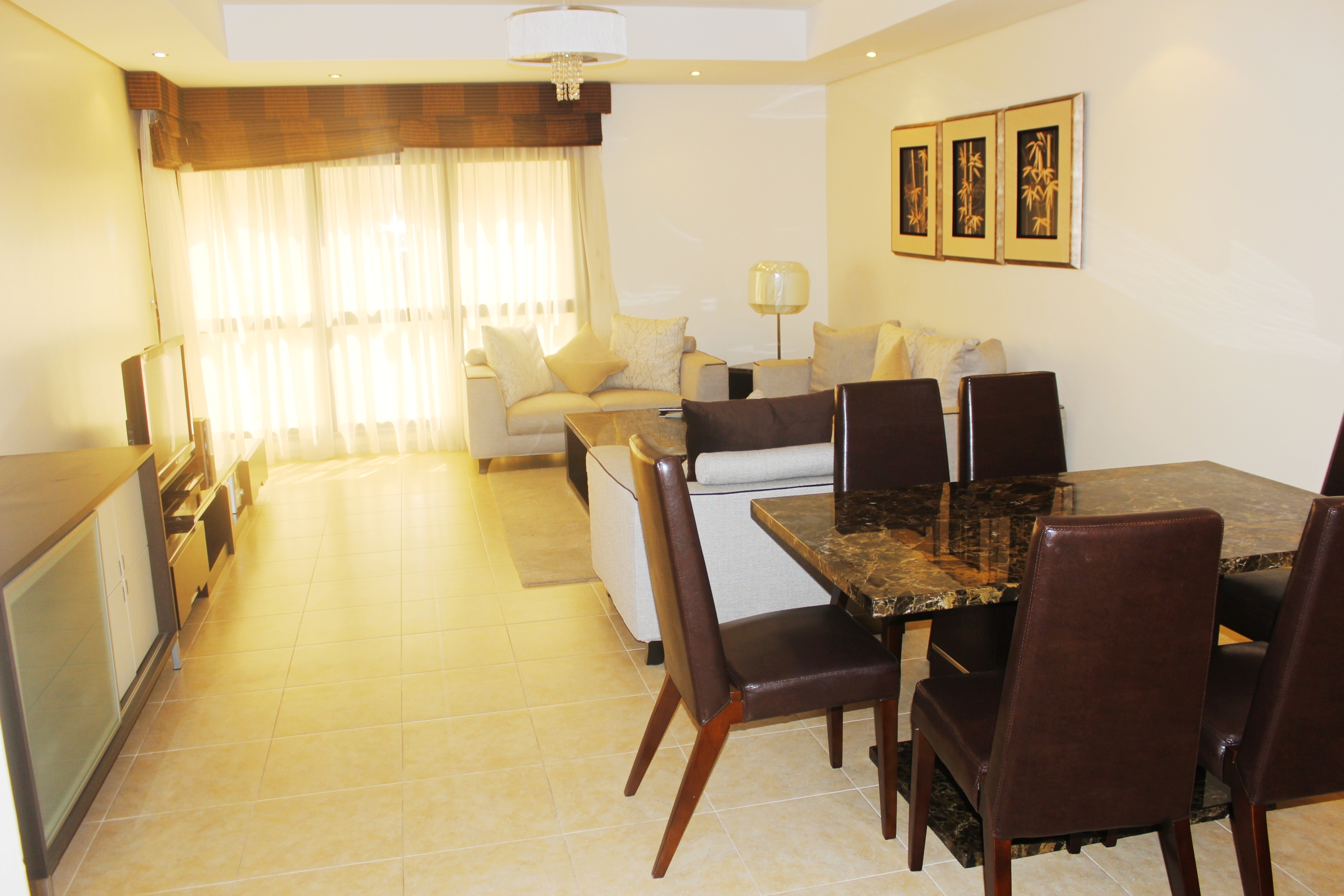 Close Bahrain Mall Stylish Three Bedroom flat | Sanabis